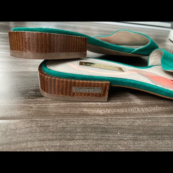 Louise et Cie suede open-toe slide - Picture 4 of 4